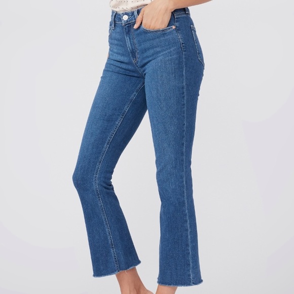 PAIGE Colette Crop Flare Jeans - Picture 12 of 13